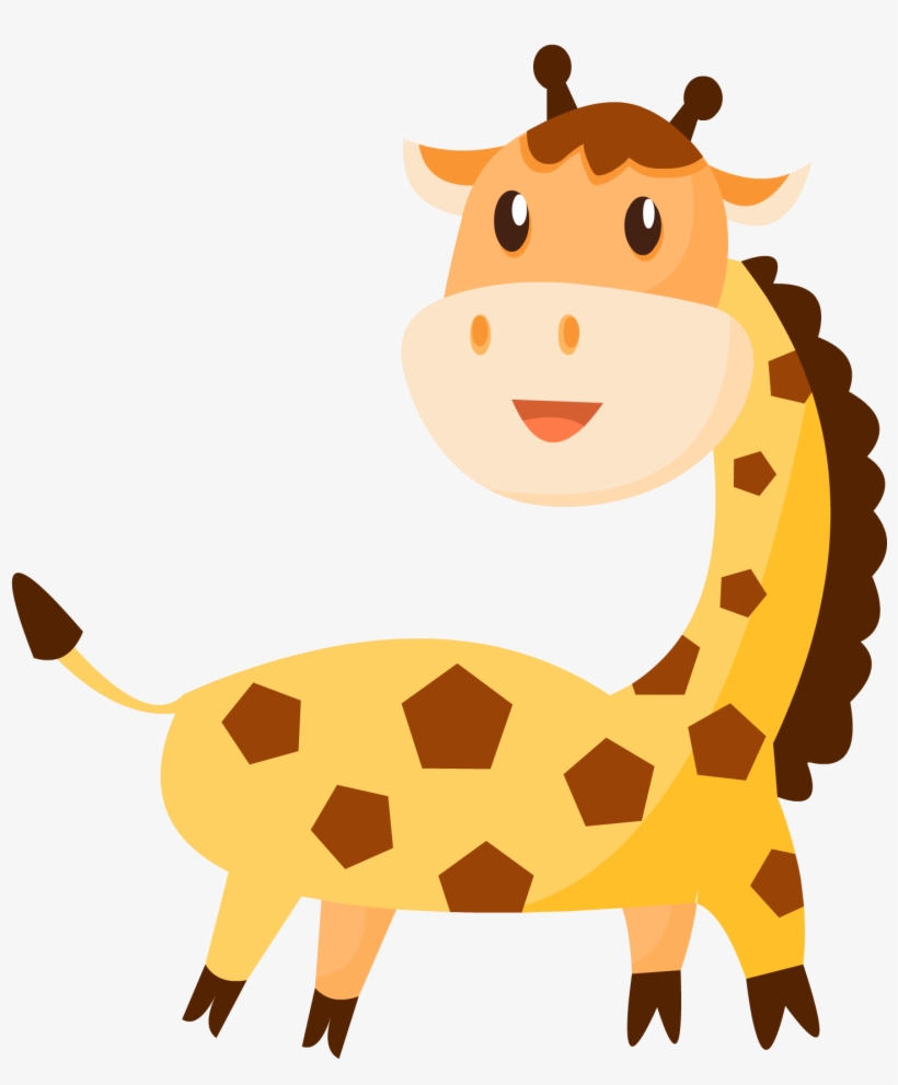 Animal Hand Drawn Cartoon Flat Png And Vector Image - สัตว์ การ์ตูน Png, transparent png #8112028