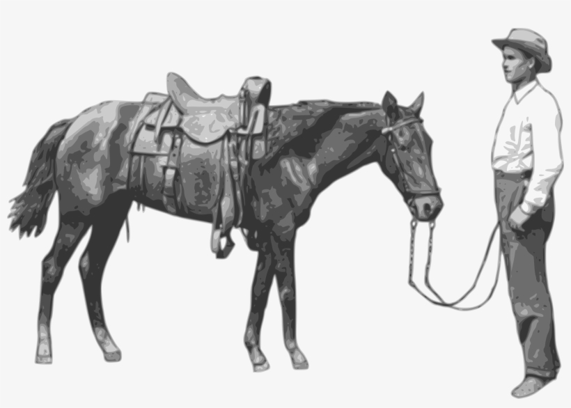 This Free Icons Png Design Of Man And His Horse, transparent png #8112180