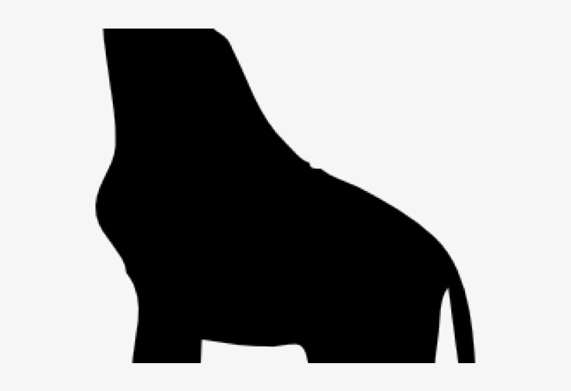 Giraffe Clipart Silhouette - Furniture, transparent png #8112239