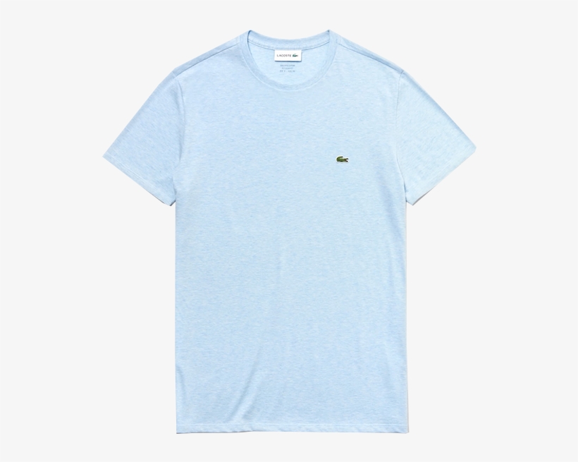 Lacoste Crew Neck Pima Cotton T Shirt - Active Shirt, transparent png #8112585