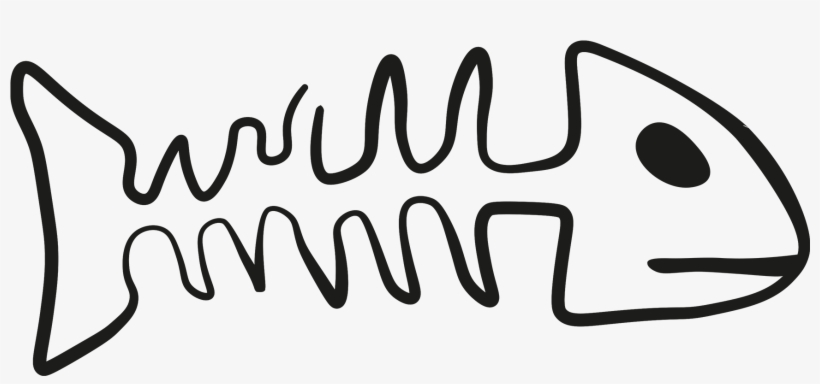 Fish Skeleton Graphic, Now Available On Amzon, transparent png #8112877
