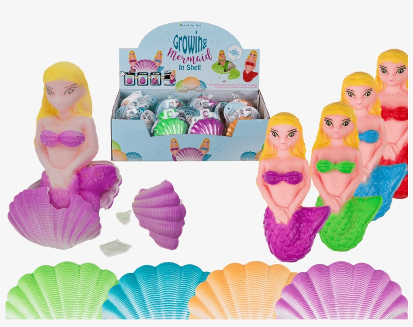 Growing Mermaid In Shell, transparent png #8113214
