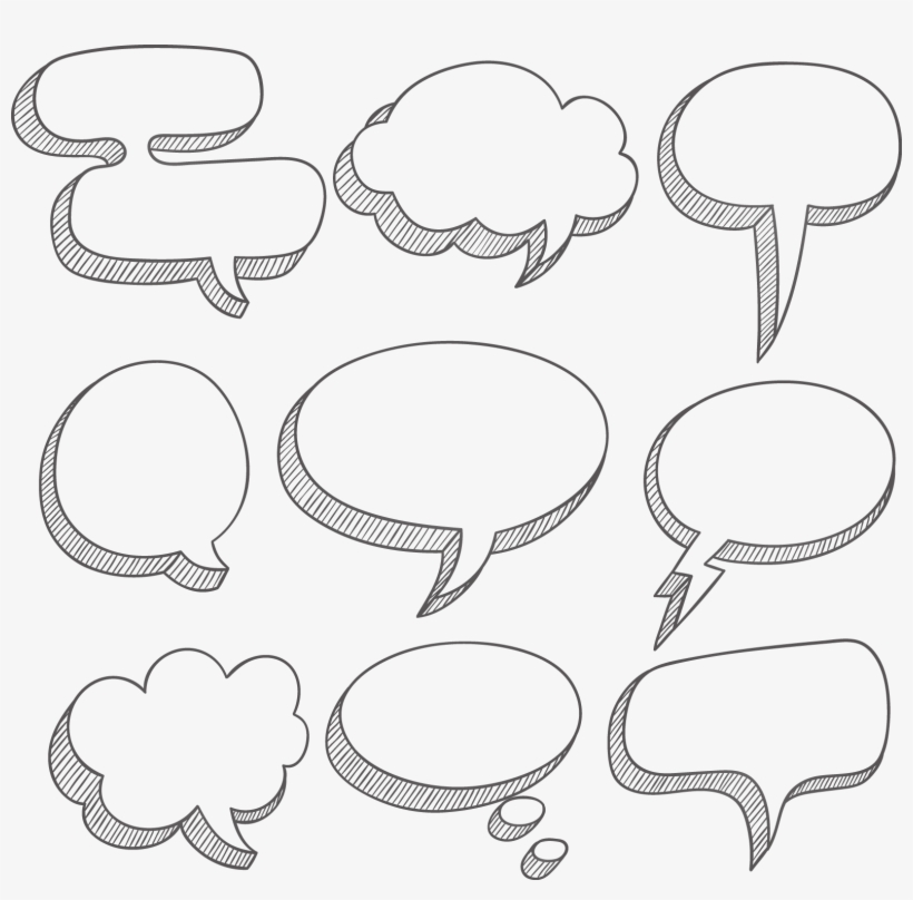 Speech Text Box Dialog White Simple Cloud - Text Box Cloud Png, transparent png #8113466