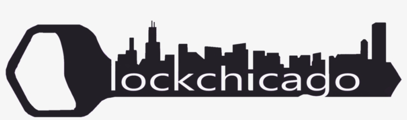 Chicago Skyline Silhouette Png, transparent png #8113671