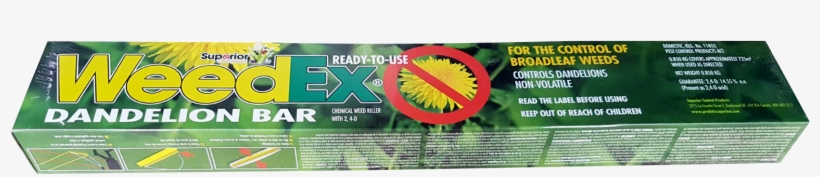 Weedex® Dandelion Bar - Rambutan, transparent png #8114289