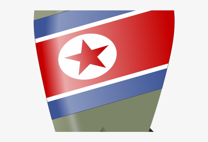 North Korea Flag Clipart Bomb - North Korea Flag Transparent, transparent png #8114436