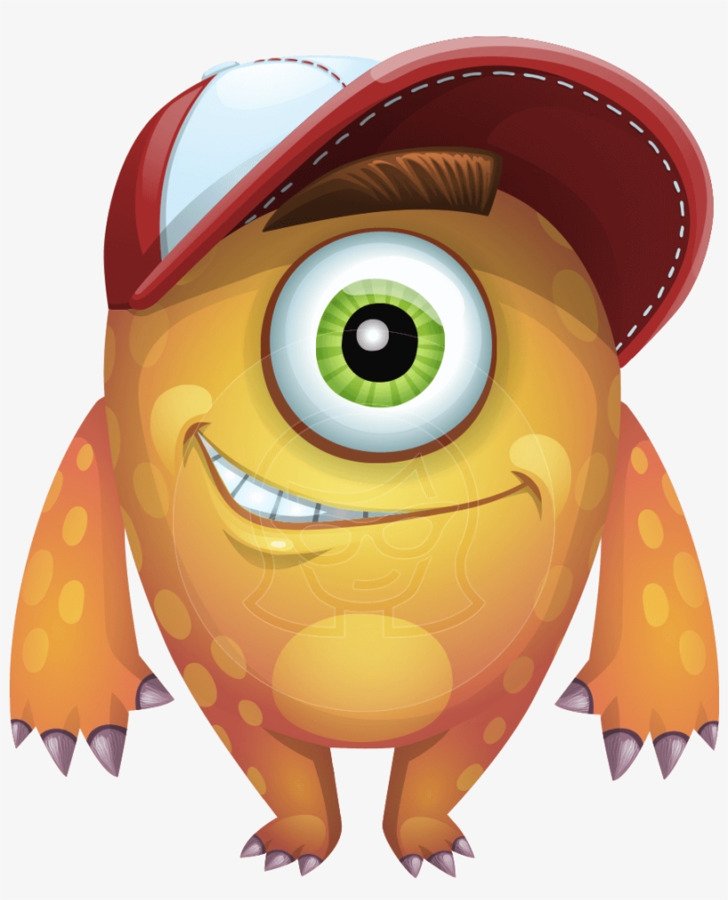 One-eyed Oliver - One Eyed Cartoon Character, transparent png #8115209