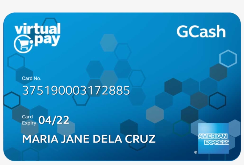 American Express Virtual Pay - Gcash Amex, transparent png #8115464
