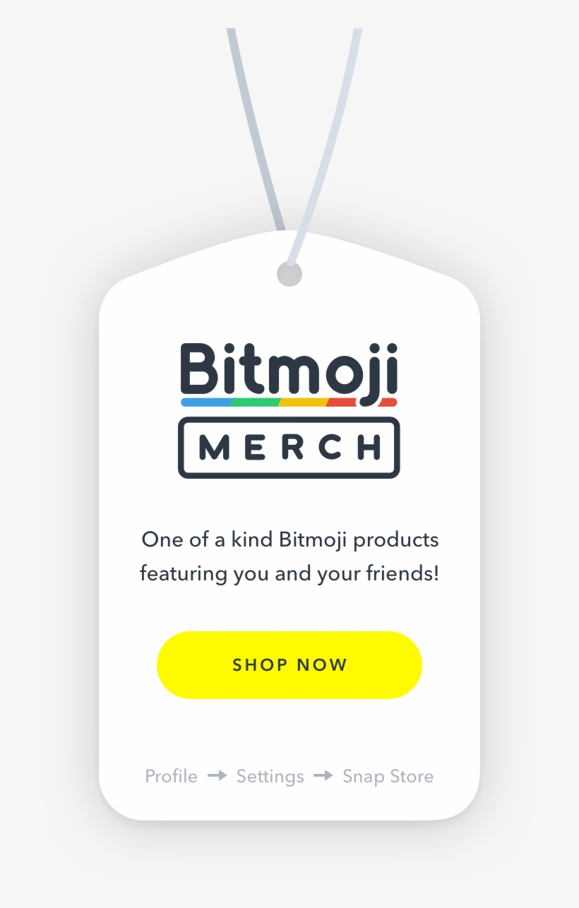 Snap Code To Snap Store - Bitmoji, transparent png #8115938