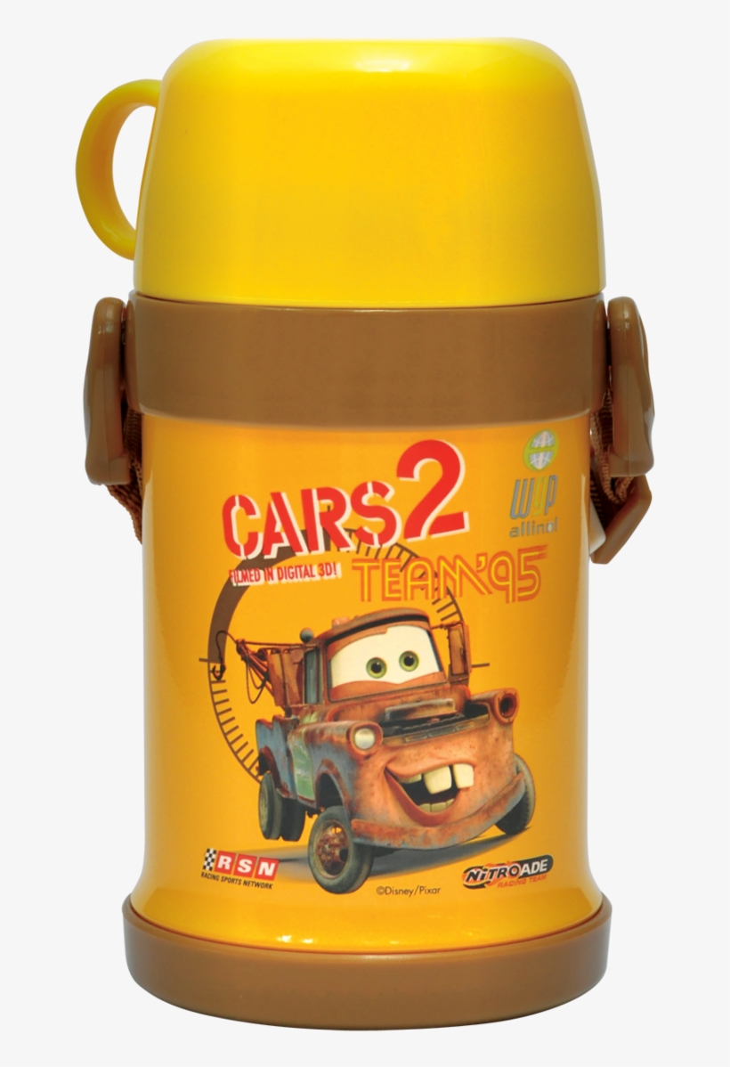Disney Cars 400ml Vacuum Student Jug - Cars 2, transparent png #8115994
