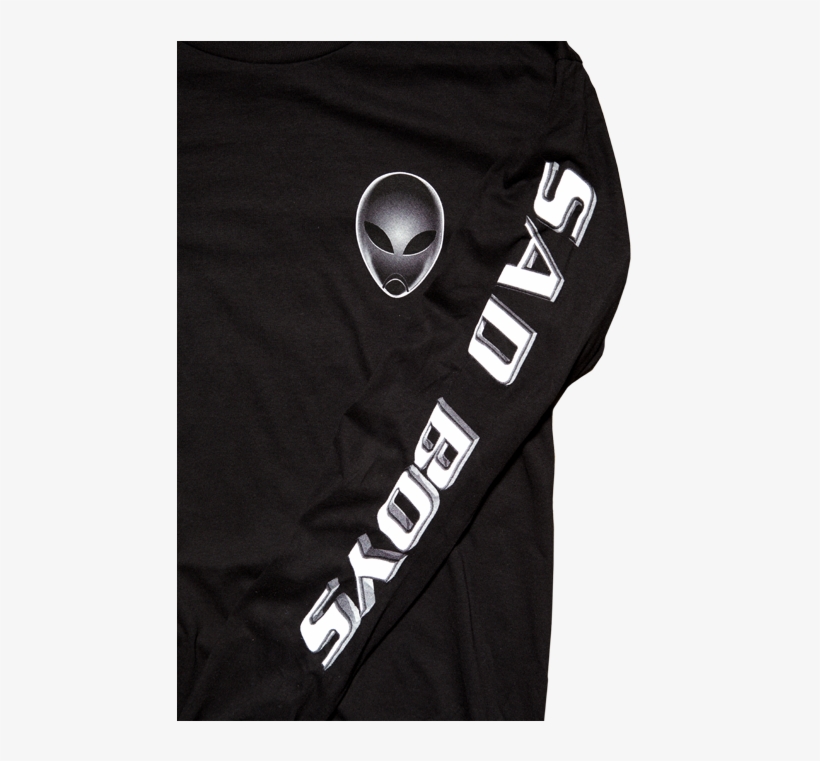 Sad Boys 2001 Black Ls Tee - Active Shirt, transparent png #8116061