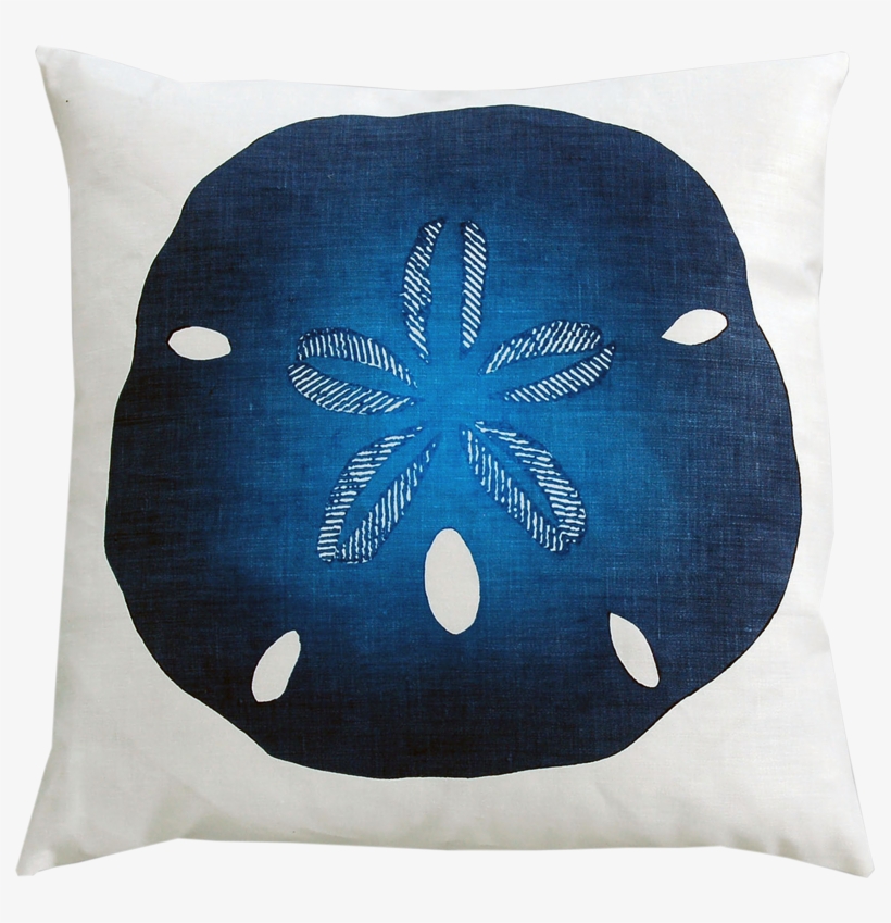 Sand Dollar Pillow - Cushion, transparent png #8116587