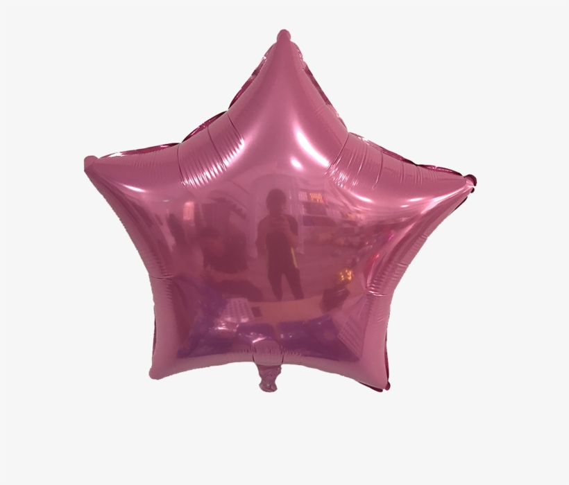 24 Inch Pink Star - Inflatable, transparent png #8116621