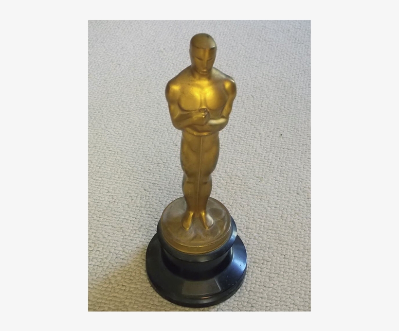 Oscar Trophy Png - Bronze Sculpture, transparent png #8116665