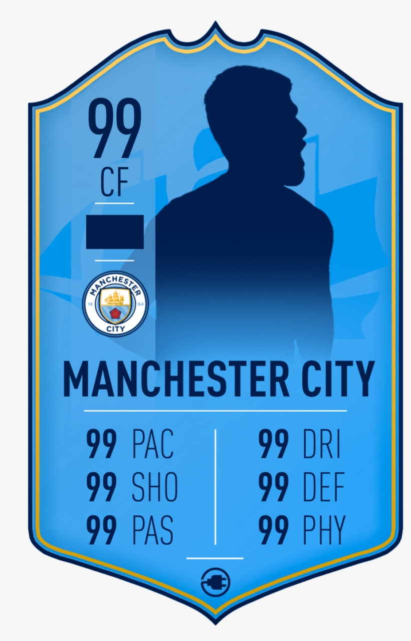 S19 Manchester City Card, transparent png #8117522