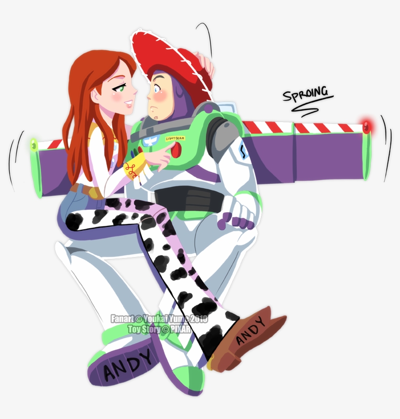 Press Question Mark To See Available Shortcut Keys - Toy Story Jessie X Buzz, transparent png #8118160