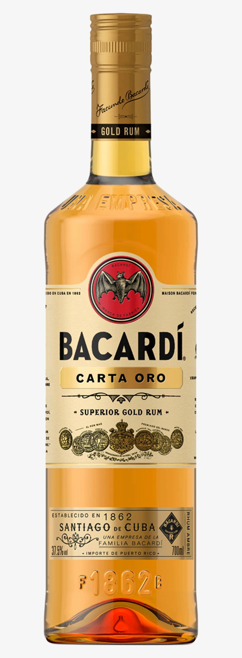 Havana Club Carta Oro, transparent png #8118162