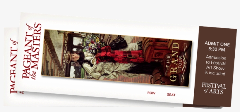 Win A Pair Of Pageant Tickets - 2017 Pageant Of The Masters, transparent png #8118329