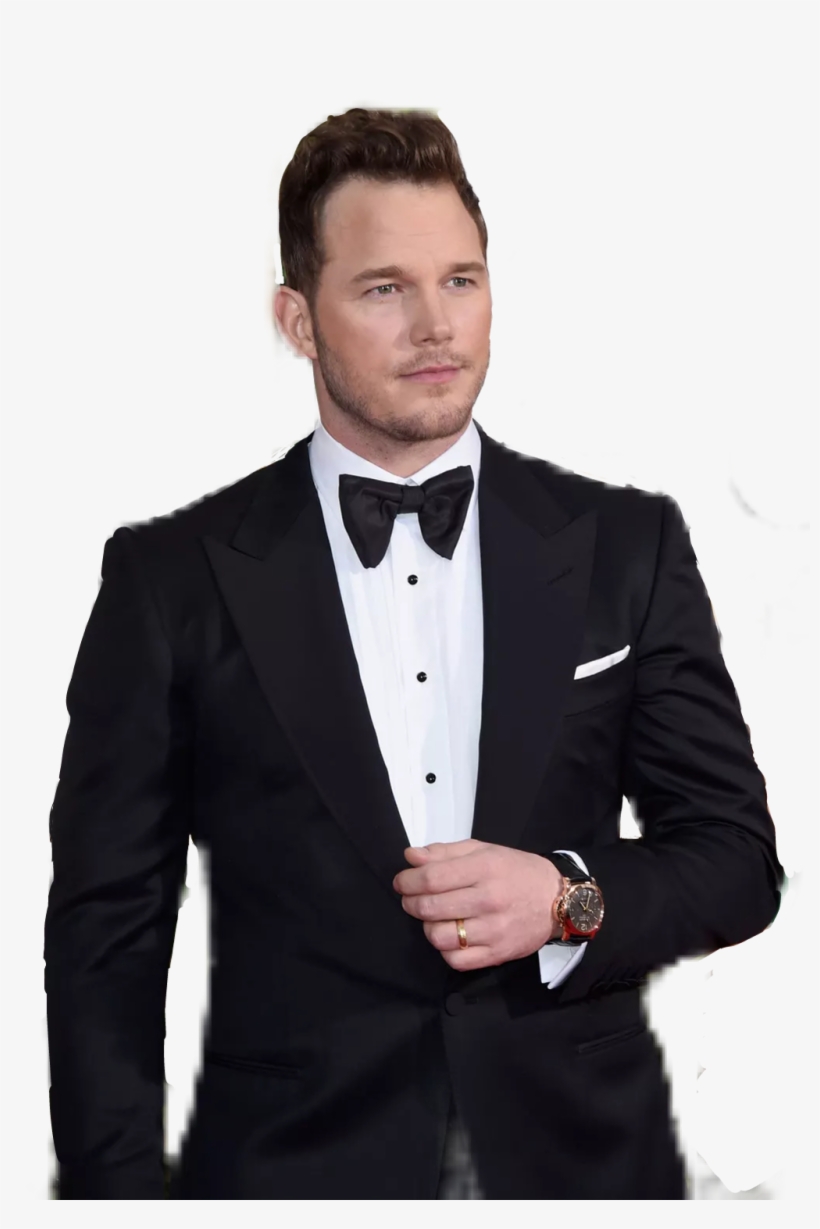 Chrispratt Sticker - Tuxedo, transparent png #8118730