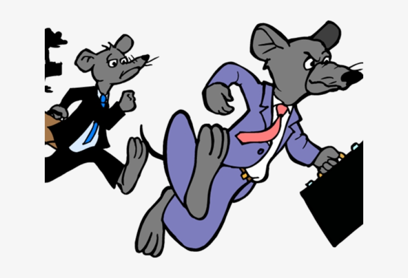 Rat Race Cliparts - Rat Race, transparent png #8119166