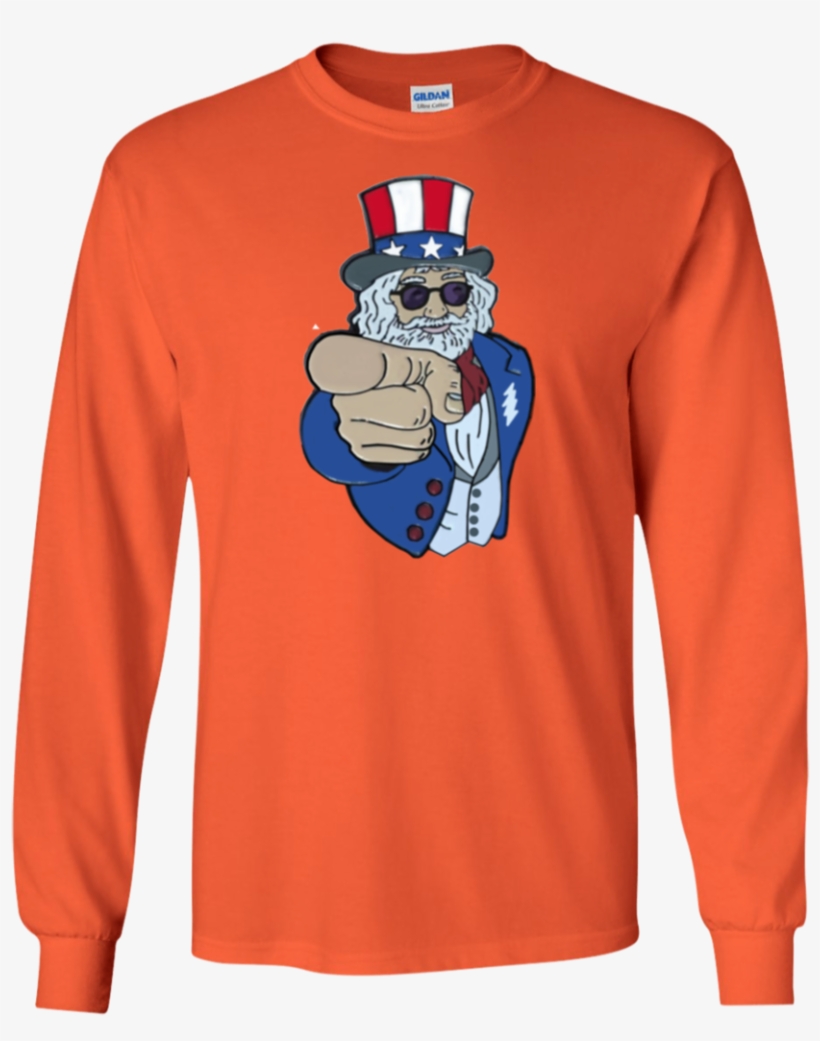 Uncle Wants You Long Sleeve Ultra Cotton T-shirt - Shirt, transparent png #8119289