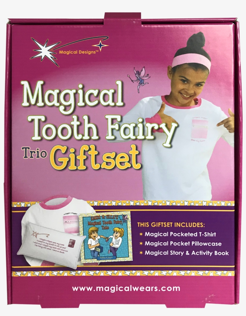 Magical Tooth Fairy Trio - Girl, transparent png #8119646