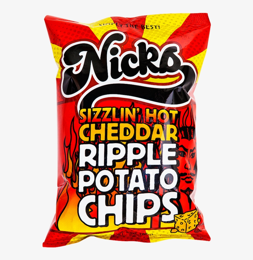 Clip Art Free Stock Potato Chips Clipart - Nicks Chips, transparent png #8120414