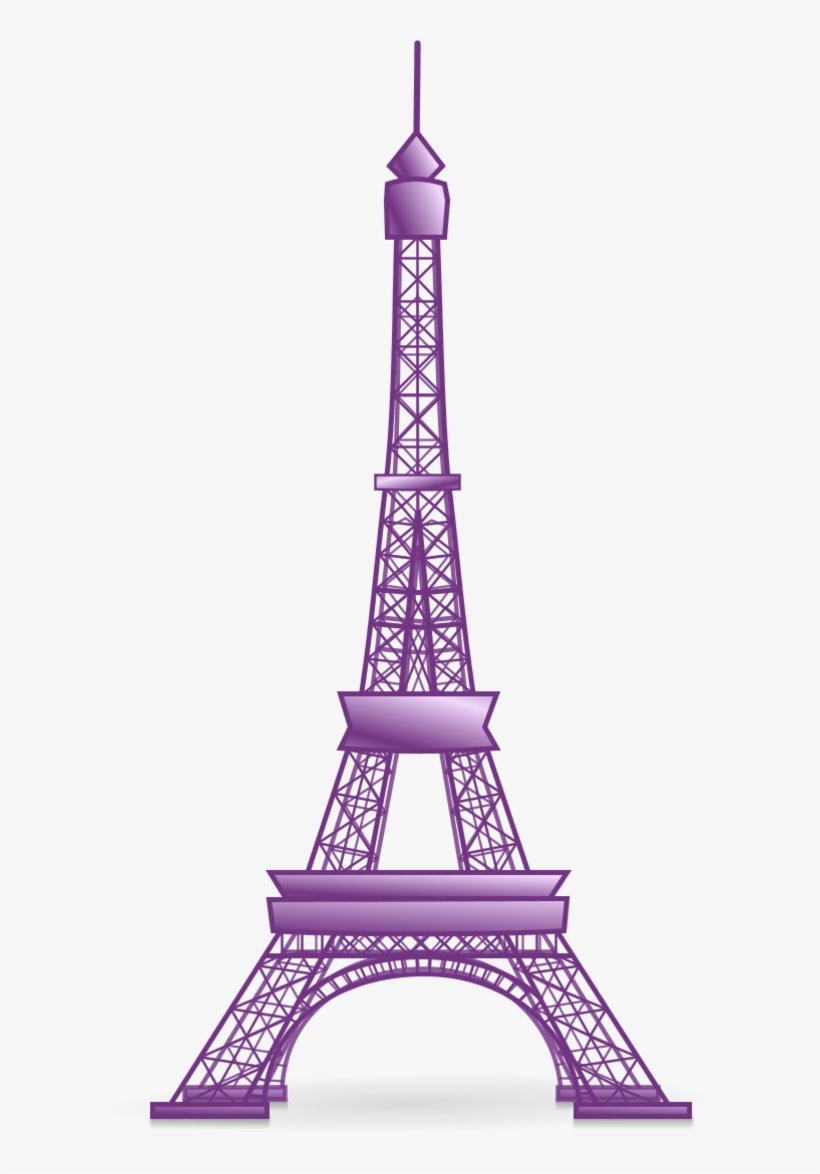 Vector Clip Art - Eiffel Tower Clipart Png Transparent, transparent png #8120493