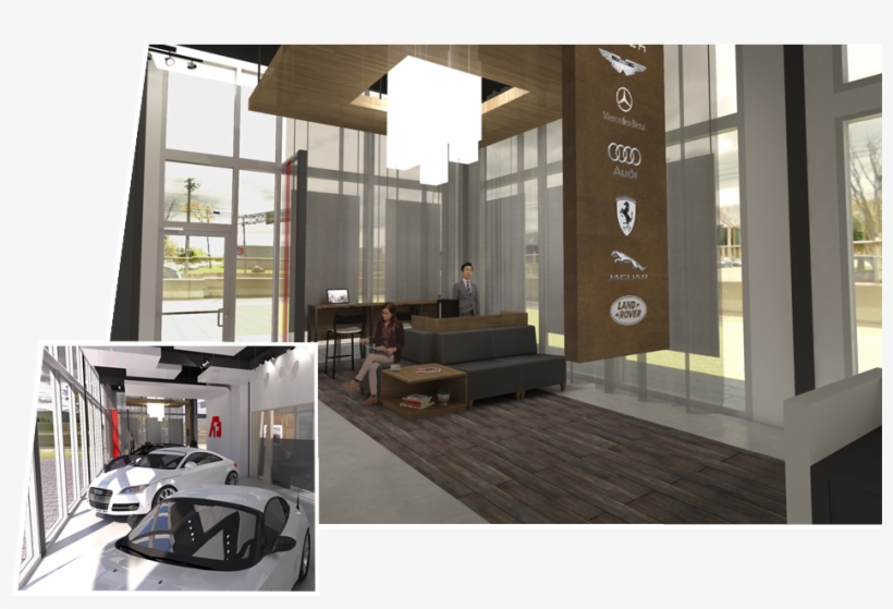 A Showroom With 9 Service Bays To Better Serve His - Auto Bugatti Dorval, transparent png #8120495