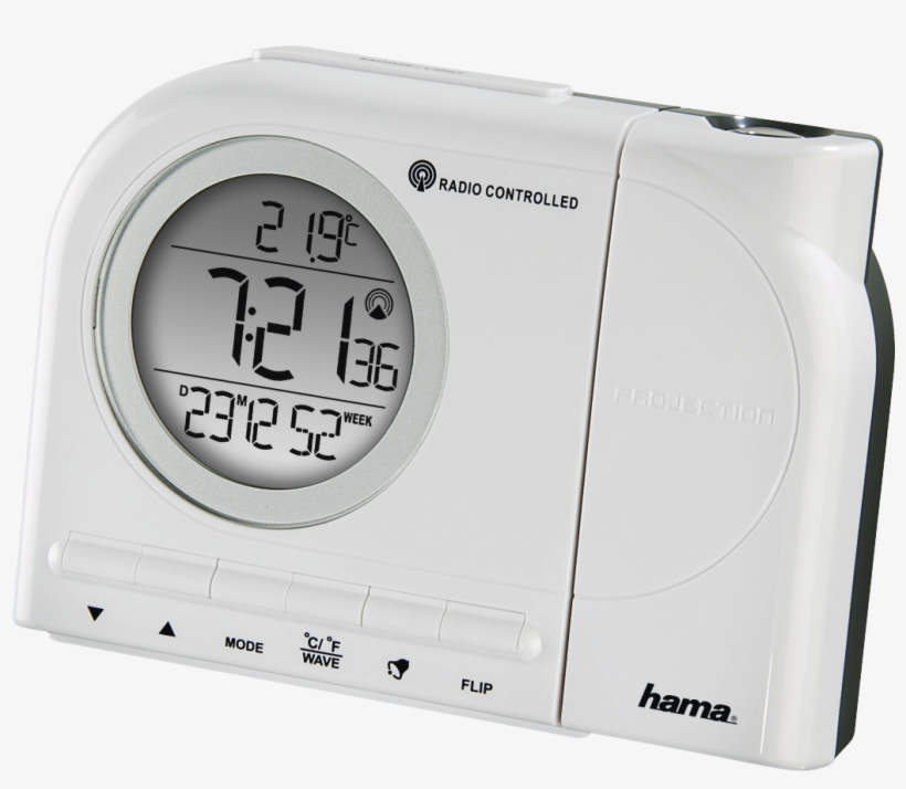 "rcr 110" Projection Alarm Clock - Hama, transparent png #8120961