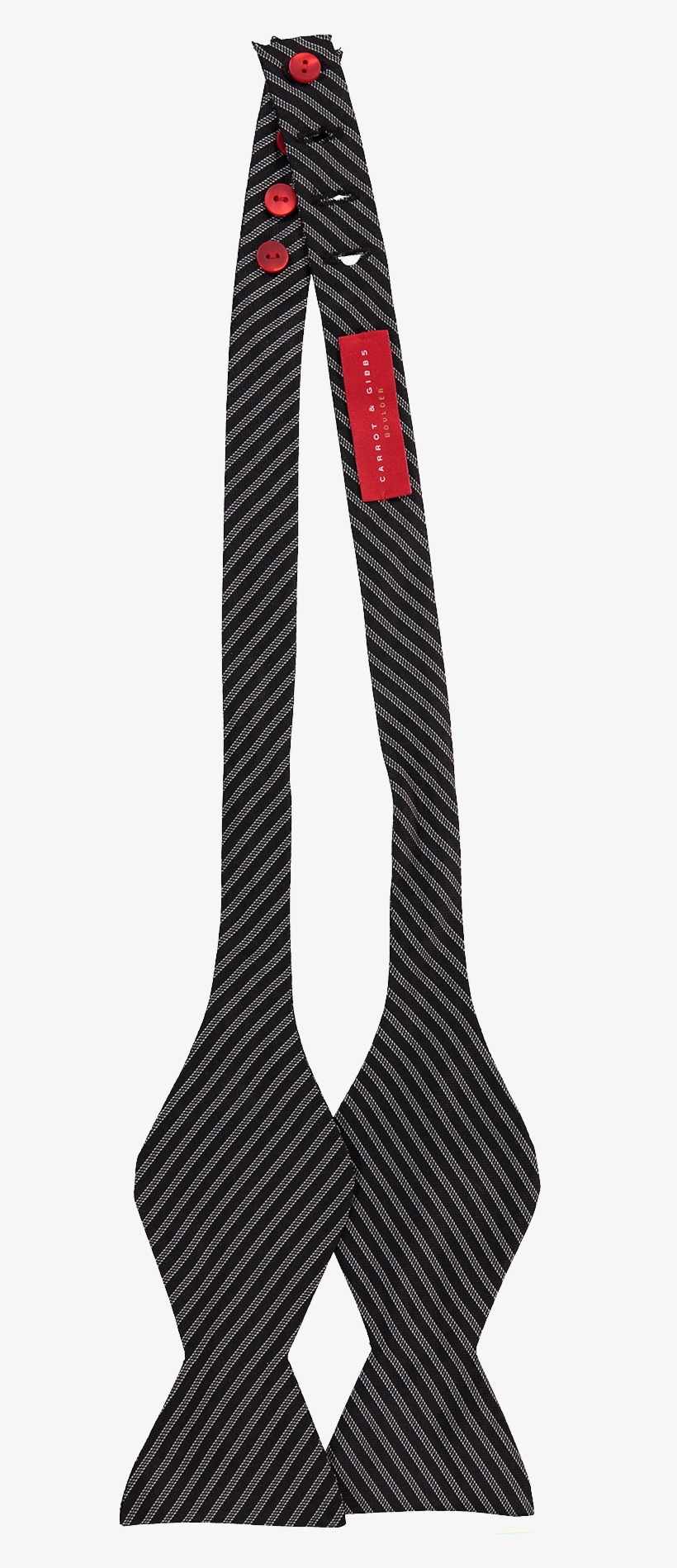 Bow Tie Black Tiny Dots - Buckle, transparent png #8121438
