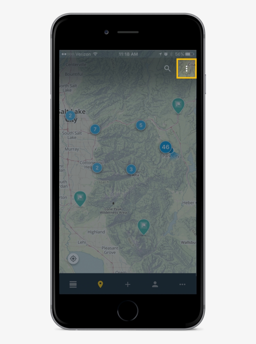 Now Zoom In On The Area That You Want To Download For - Smartphone, transparent png #8122226