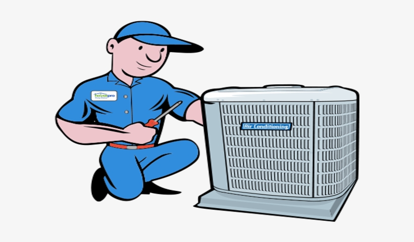 Air Conditioner Clipart Repairman - A C Repair, transparent png #8122292