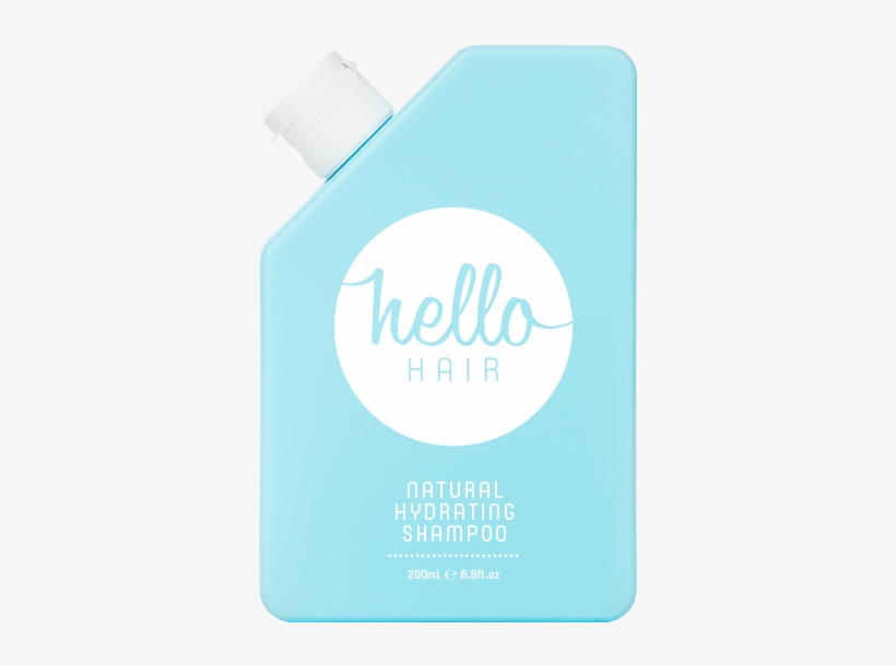 Hello Hair Natural Hydrating Shampoo 200ml - Hello Hair Natural Hydrating Shampoo, transparent png #8122391