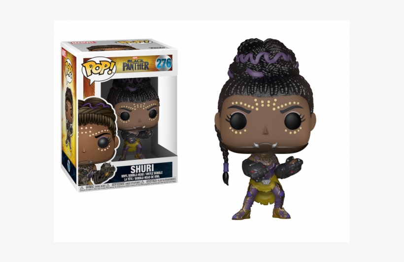 Vinyl Marvel Black Panther Shuri No 276 - Erik Killmonger Funko Pop, transparent png #8122494