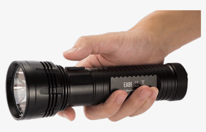 The Brightest Flashlight Powered By Aa Batteries - Hand Torch Light Png, transparent png #8123482