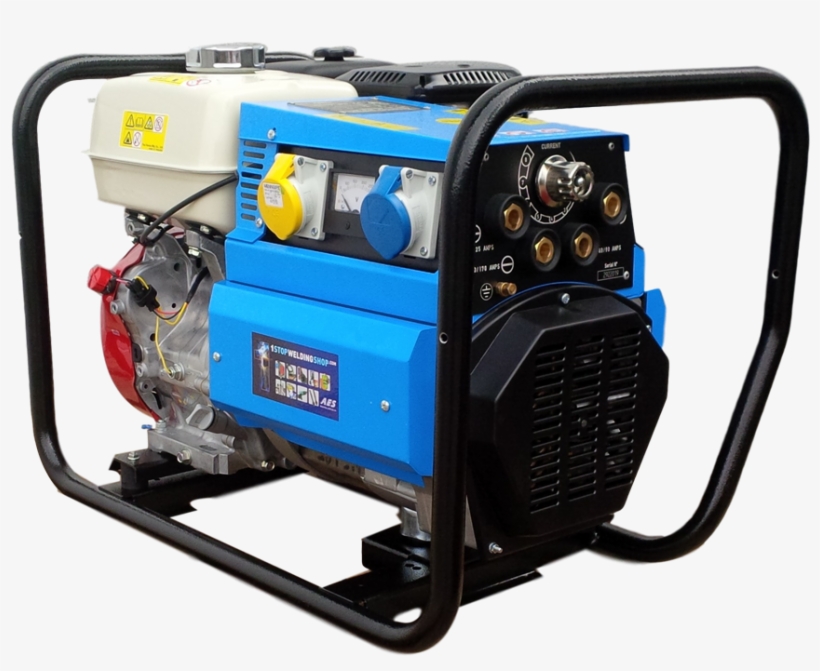 Genset Mpm 5/225 Petrol Welder Generator - Electric Generator, transparent png #8124127