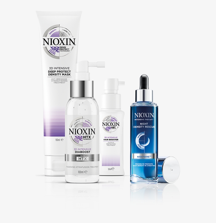 Nioxin Intensive Treatment Night Density Rescue, transparent png #8124291