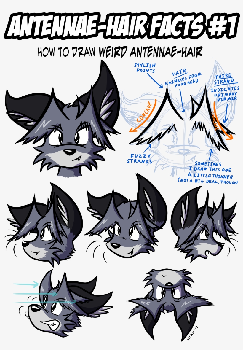 Antennae-hair Facts - Hair Antennae, transparent png #8124436