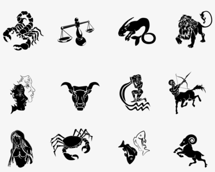 Free Png Download Zodiac Signs Transparent Clipart - Zodiac Sign Tattoo, transparent png #8125193