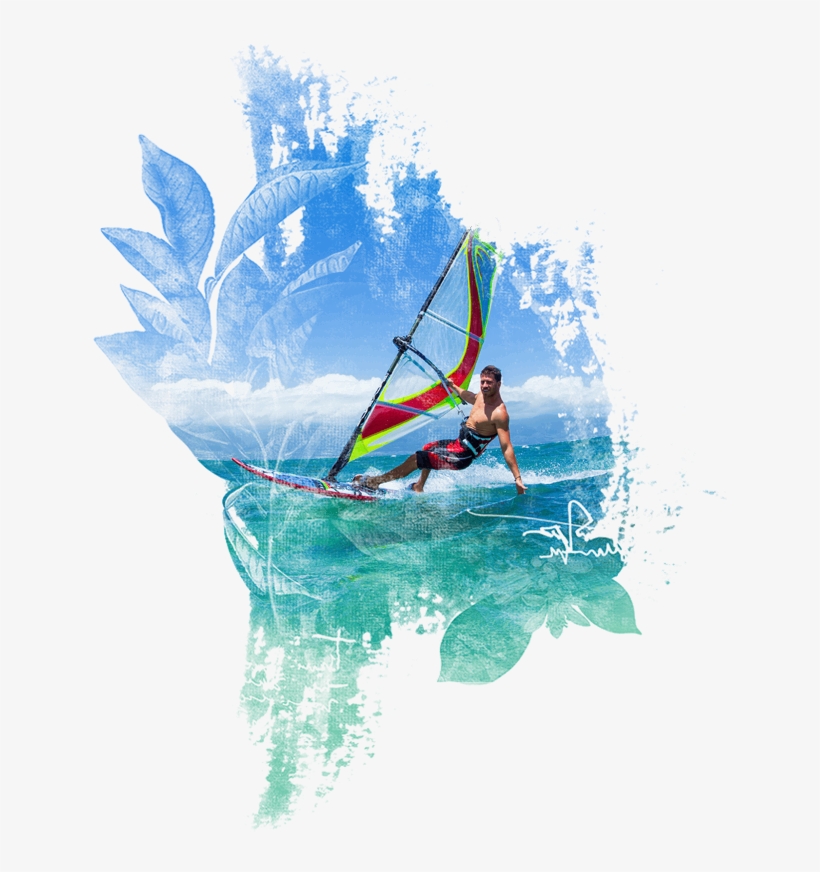 Wind Surfing - Windsurfing, transparent png #8125278