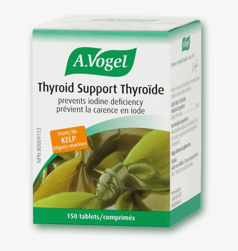 Vogel Thyroid Support Iodine Deficiency - Complément Alimentaire Pour La Thyroide, transparent png #8125358