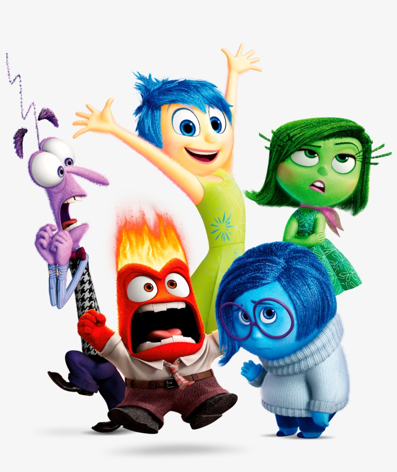 Inside Out Characters Png - Alles Steht Kopf Png, transparent png #8125836