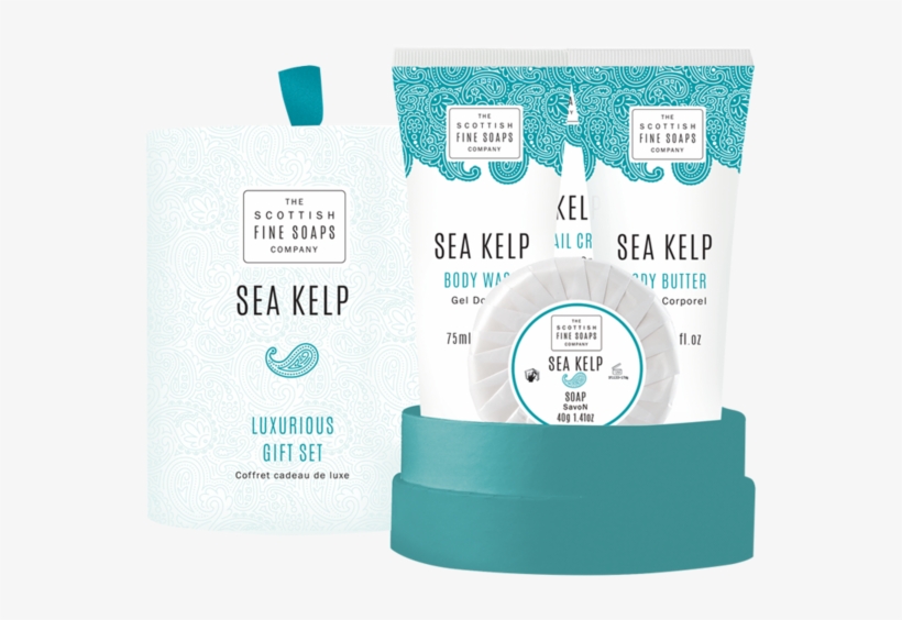 Scottish Fine Soaps Sea Kelp Luxurious Gift Set - Scottish Fine Soaps, transparent png #8126123