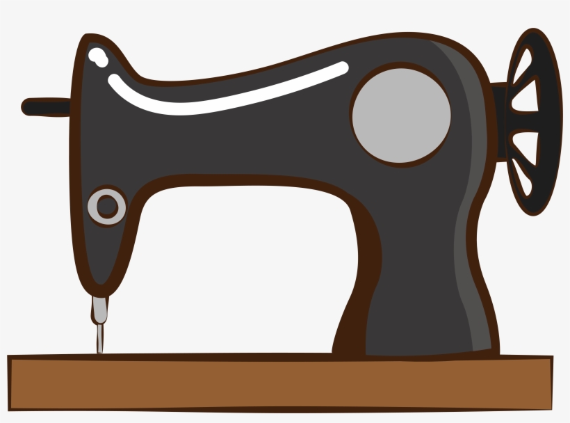 Sewing Machine Retro Clothes Cartoon Png And Vector, transparent png #8126711