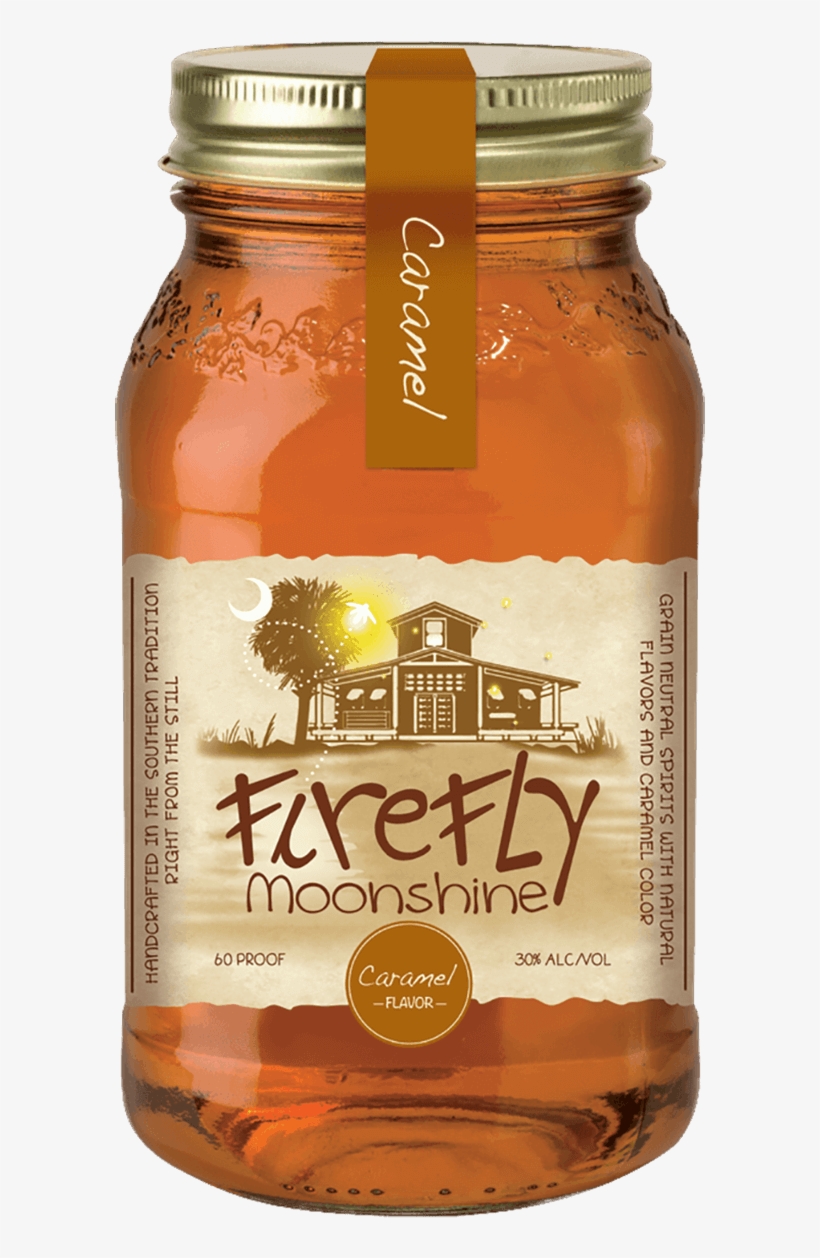 Firefly Spirits Caramel Moonshine - Firefly Caramel Moonshine, transparent png #8126776