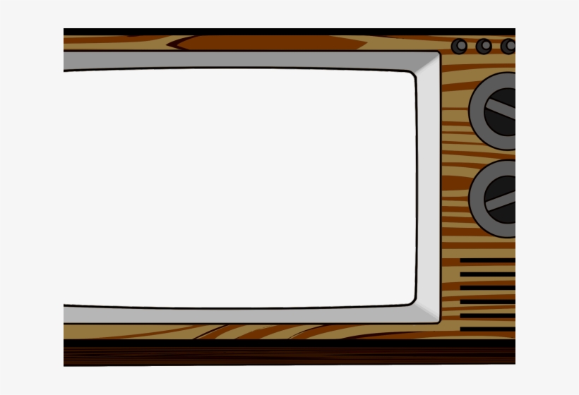Old Tv Cliparts - Old Tv Set Drawing, transparent png #8127628