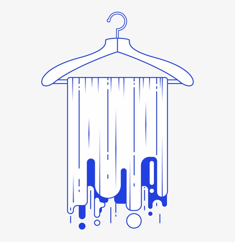 190214 Ffw Hanger Onblue - Illustration, transparent png #8127859