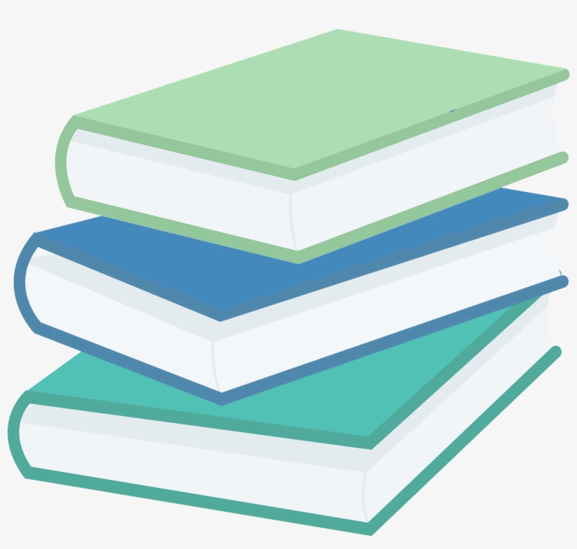 Messy Stack Of Books - Clip Art, transparent png #8129114