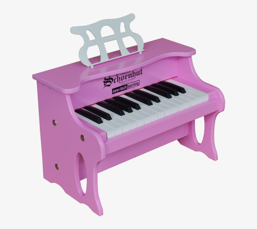 Schoenhut 25 Key Digital Table Top Piano Pink - Schoenhut 25 Key Two Toned Digital Table Top Piano, transparent png #8129700